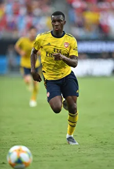 Arsenal's Eddie Nketiah Shines: Arsenal vs. ACF Fiorentina in 2019 International Champions Cup, Charlotte