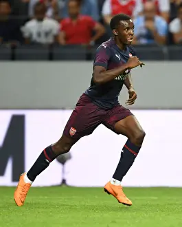 Arsenal's Eddie Nketiah Shines: Breakout Performance Against SS Lazio in Pre-Season Victory (Stockholm 2018)