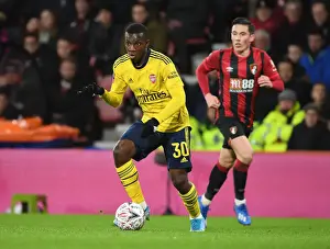 Arsenal's Eddie Nketiah Shines in FA Cup Clash Against AFC Bournemouth