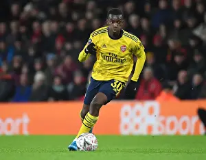 Arsenal's Eddie Nketiah Shines in FA Cup Fourth Round Clash Against AFC Bournemouth