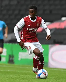 Arsenal's Eddie Nketiah Shines in Pre-Season Action: MK Dons vs Arsenal, 2020