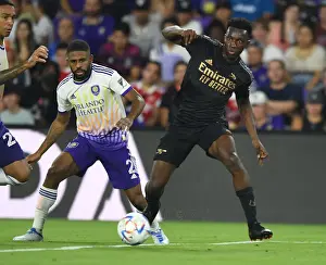 Orlando City SC V Arsenal 2022-23 Prints: Arsenal's Eddie Nketiah Shines in Pre-Season: Orlando City SC vs Arsenal (2022-23)