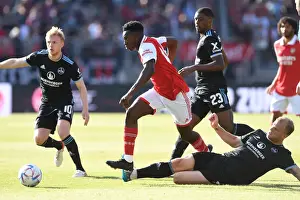 Arsenal's Eddie Nketiah Shines in Pre-Season Victory Over 1. FC Nurnberg