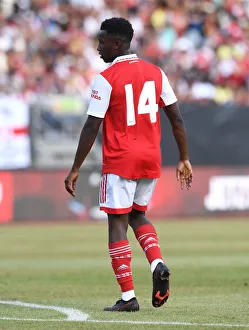 FC Nurnberg V Arsenal 2022-23 Prints: Arsenal's Eddie Nketiah Shines in Pre-Season Win Against 1. FC Nurnberg