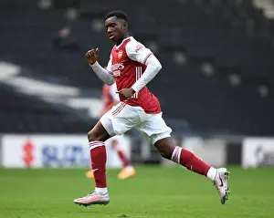 Arsenal's Eddie Nketiah Stars in MK Dons Pre-Season Clash, 2020