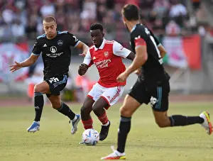 FC Nurnberg V Arsenal 2022-23 Prints: Arsenal's Eddie Nketiah Stars in Pre-Season Win Against FC Nurnberg