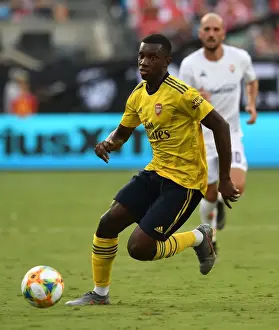 Arsenal's Eddie Nketiah Steals the Show in 2019 International Champions Cup Clash Against ACF Fiorentina