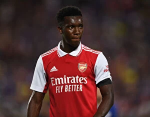 Images Dated 23rd July 2022: Arsenal's Eddie Nketiah Steals the Show: Arsenal vs. Chelsea - Florida Cup 2022-23