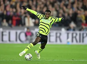 Arsenal's Eddie Nketiah Thrills in Carabao Cup Clash Against West Ham United