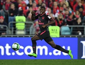 Images Dated 13th July 2017: Arsenal's Eddy Nketiah Shines in Sydney FC Pre-Season Friendly
