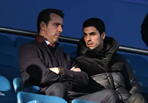 Arsenal's Edu and Arteta Pre-Match Conversation at Everton (Premier League, Dec 2019)