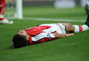 Eduardo Prints: Arsenal's Eduardo Scores in 4-1 Victory over Portsmouth at Emirates Stadium