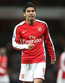 Arsenal V Cardiff City FA Cup Prints: Arsenal's Eduardo Scores Brace in 4-0 FA Cup Victory over Cardiff City (2009)