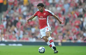 Arsenal V Wigan Athletic 2009-10 Prints: Arsenal's Eduardo Scores Brace in 4-0 Victory over Wigan Athletic