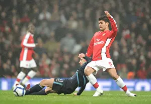 Arsenal V West Ham United 2009-10 Prints: Arsenal's Eduardo Scores Against Former Team West Ham in 2010 Premier League Clash
