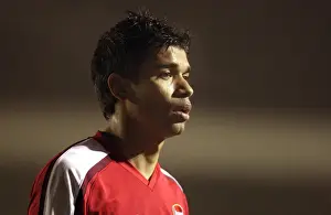 Arsenal Reserves V Portsmouth Reserves 2008-09 Prints: Arsenal's Eduardo Scores Twice: Arsenal Reserves 2-0 Portsmouth Reserves