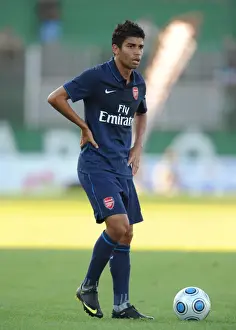 Szombathelyi Haladas V Arsenal 2009-10 Prints: Arsenal's Eduardo Shines: 5-0 Pre-Season Victory Over Szombathelyi, 2009