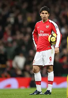 Arsenal V Cardiff City FA Cup Prints: Arsenal's Eduardo Stars: 4-0 FA Cup Win Over Cardiff City