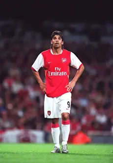 Arsenal V Sparta Prague 2007-08 Prints: Arsenal's Eduardo's Brace: 3-0 UEFA Champions League Victory over Sparta Prague