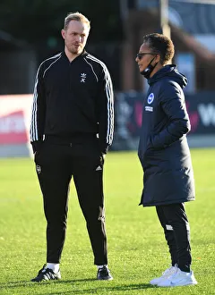 Arsenal's Eidevall and Brighton's Powell Pre-Match Conference: FA Women's Cup Semi-Final Showdown