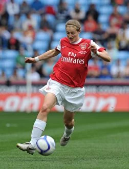 Arsenal Ladies v Bristol Academy FA Cup Final 2011 Collection: Arsenal's Ellen White Scores in FA Cup Final Victory over Bristol Academy (2011)
