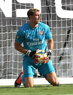 Arsenal's Emi Martinez in Action at 2019 International Champions Cup, Charlotte