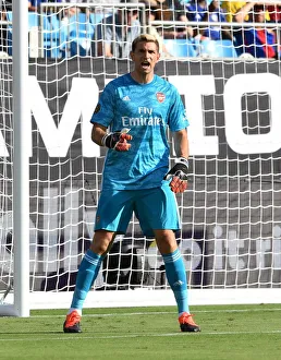 Arsenal's Emi Martinez in Action: Arsenal vs. ACF Fiorentina at 2019 International Champions Cup, Charlotte