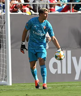 Arsenal's Emi Martinez in Action: Arsenal vs. Fiorentina, 2019 International Champions Cup, Charlotte