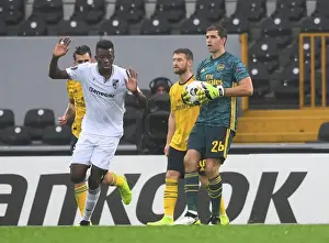 Arsenal's Emi Martinez in Action against Vitoria Guimaraes in UEFA Europa League Group Stage