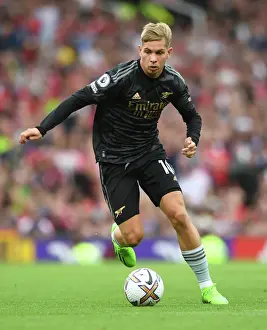 Arsenal's Emile Smith Rowe in Action against Manchester United - Premier League 2022-23