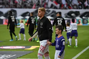 Eintracht Frankfurt V Arsenal 2019-20 Prints: Arsenal's Emile Smith Rowe Gears Up for Eintracht Frankfurt Clash in Europa League Group F
