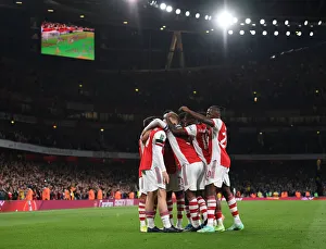 Arsenal V AFC Wimbledon 2021-22 Prints: Arsenal's Emile Smith Rowe Scores Second Goal vs. AFC Wimbledon in Carabao Cup