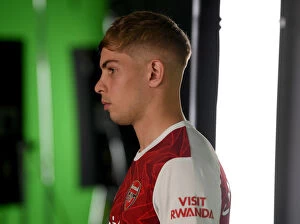 1st Team Photocall 2020-21 Collection: Arsenal's Emile Smith Rowe Shines in 2020-21 First Team Spotlight