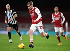 Arsenal's Emile Smith Rowe Shines in Empty Emirates Against Newcastle United (Arsenal v Newcastle United 2021)