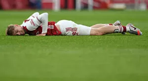 Images Dated 9th May 2021: Arsenal's Emile Smith Rowe Shines in Empty Emirates Against West Bromwich Albion (2020-21)