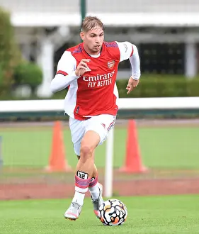Arsenal V Watford (Pre Season) 2021-22 Prints: Arsenal's Emile Smith Rowe Shines in Pre-Season Friendly Against Watford