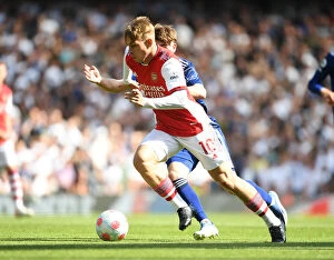 Images Dated 8th May 2022: Arsenal's Emile Smith Rowe Shines in Premier League Clash Against Leeds United