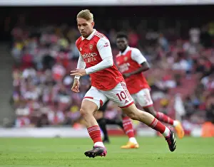 Arsenal V Brighton And Hove Albion 2022-23 Prints: Arsenal's Emile Smith Rowe Shines in Premier League Clash Against Brighton & Hove Albion (2022-23)