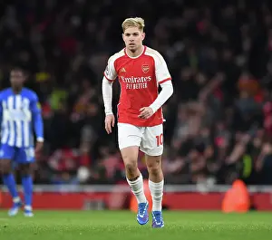 Arsenal's Emile Smith Rowe Shines in Premier League Clash Against Brighton & Hove Albion (2023-24)