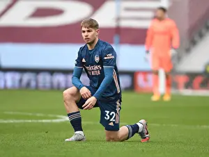 Arsenal's Emile Smith Rowe Shines in Empty Villa Park During 2020-21 Premier League Clash