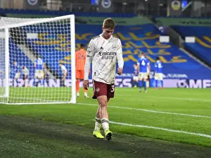 Arsenal's Emile Smith Rowe Substituted in Brighton & Hove Albion vs Arsenal, Premier League 2020-21