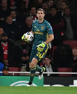 Arsenal's Emiliano Martinez in Action: Arsenal FC vs Standard Liege, UEFA Europa League 2019-20