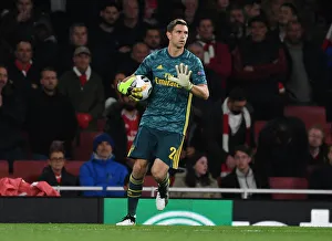 Arsenal's Emiliano Martinez in Action: Arsenal vs. Standard Liege, UEFA Europa League 2019-20
