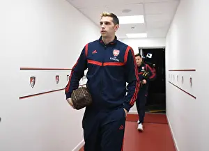 Arsenal's Emiliano Martinez Arrives at Vitality Stadium Ahead of AFC Bournemouth FA Cup Clash