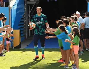 Arsenal's Emiliano Martinez Gears Up: Arsenal v ACF Fiorentina, 2019 International Champions Cup, Charlotte