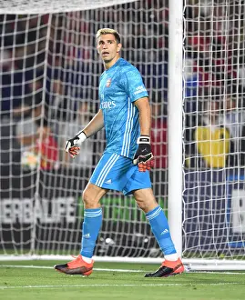 Arsenal's Emiliano Martinez Goes Head-to-Head Against Bayern Munich in 2019 International Champions Cup