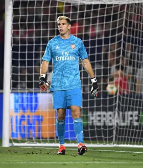 Arsenal V Bayern Munich 2019-20 Prints: Arsenal's Emiliano Martinez Shines: Unforgettable Performance Against FC Bayern in International Champions Cup