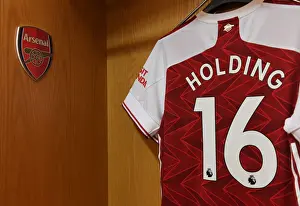 Arsenal's Empty Emirates: Rob Holding Prepares for Sheffield United Clash (2020-21)