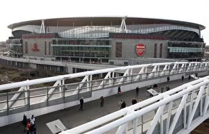 Images Dated 28th January 2008: Arsenal's Emirates Stadium: 3-0 Victory Over Newcastle United in FA Cup 4th Round (January 26, 2008)
