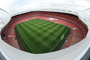 Arsenal V Udinese 2011-12 Prints: Arsenal's Emirates Stadium Awaits Udinese in 2011-12 UEFA Champions League Play-Off